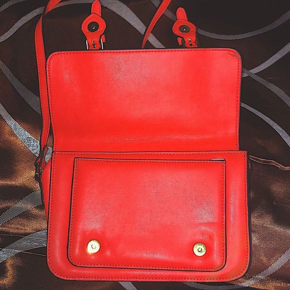 Neon Orange Steven by Steven Madden Cross Body Purse - Picture 4 of 15